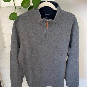 Land's End Bedford Rib Quarter Zip Sweater